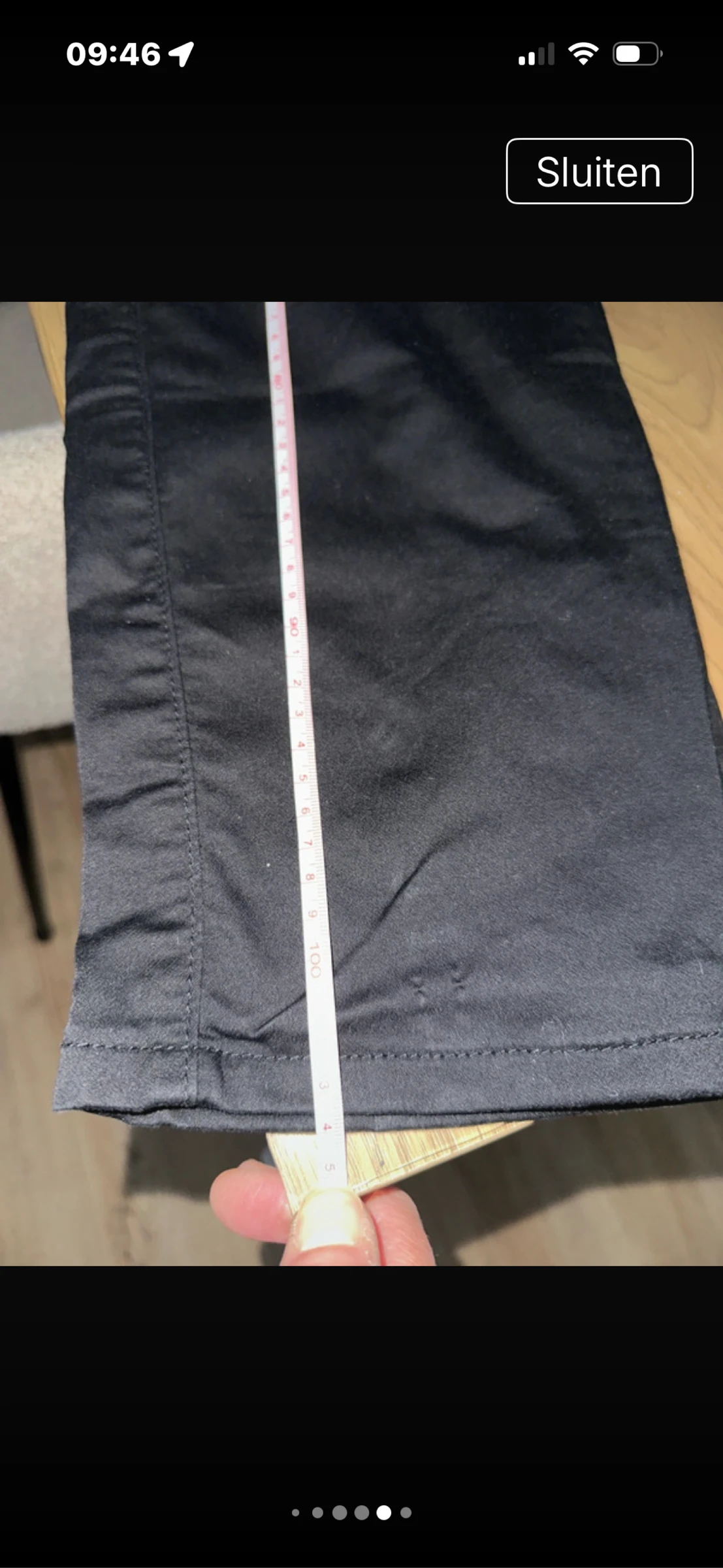 Red button broek  – photo 5